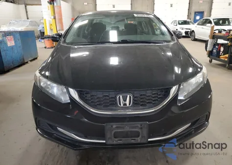 2015 Honda Civic Lx из США, поврежденный, VIN 19XFB2F5XFE054716